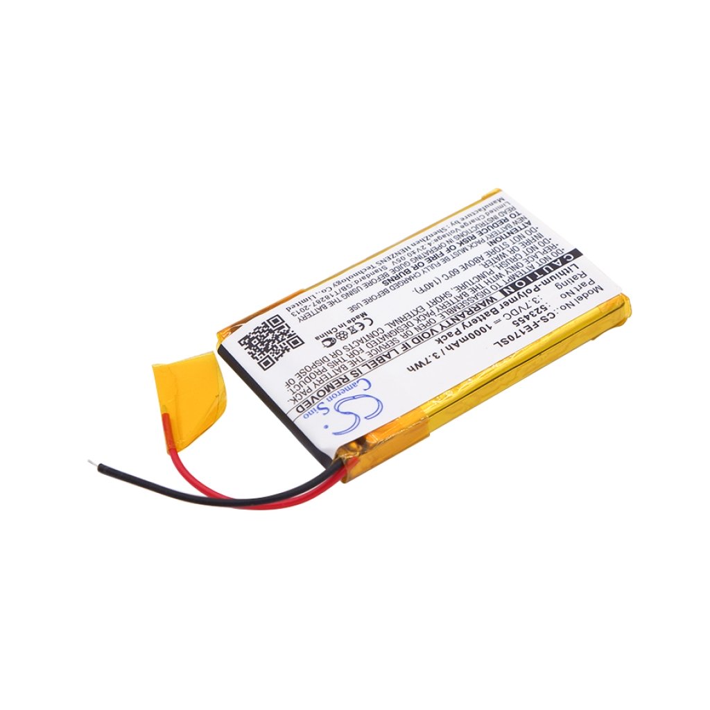Remplacement de batterie compatible pour Fiio 523455