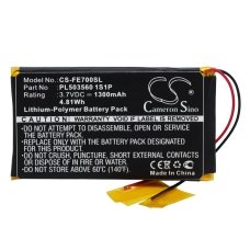 Remplacement de batterie compatible pour Fiio PL503560 1S1P