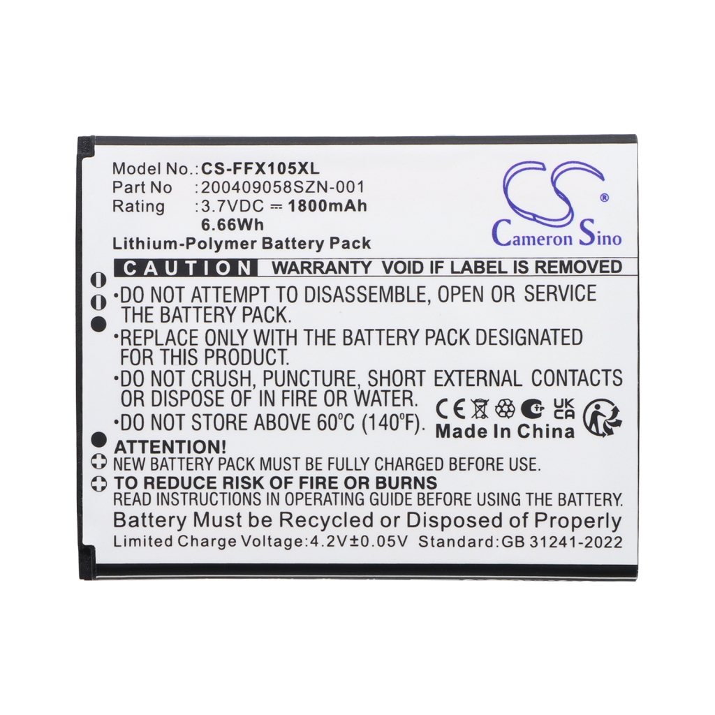 Batterie compatible avec Famoco CS-FFX105XL