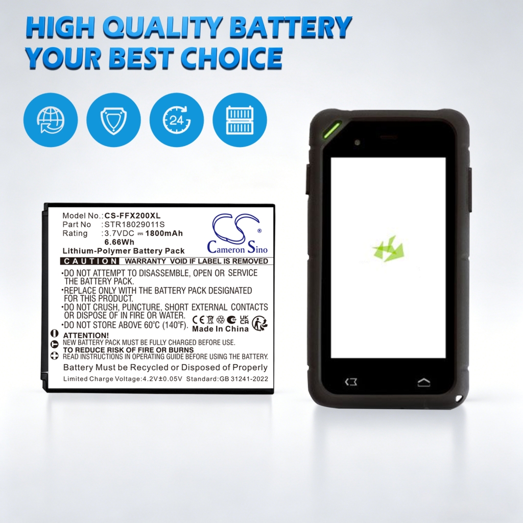 Batterie compatible avec Famoco CS-FFX200XL