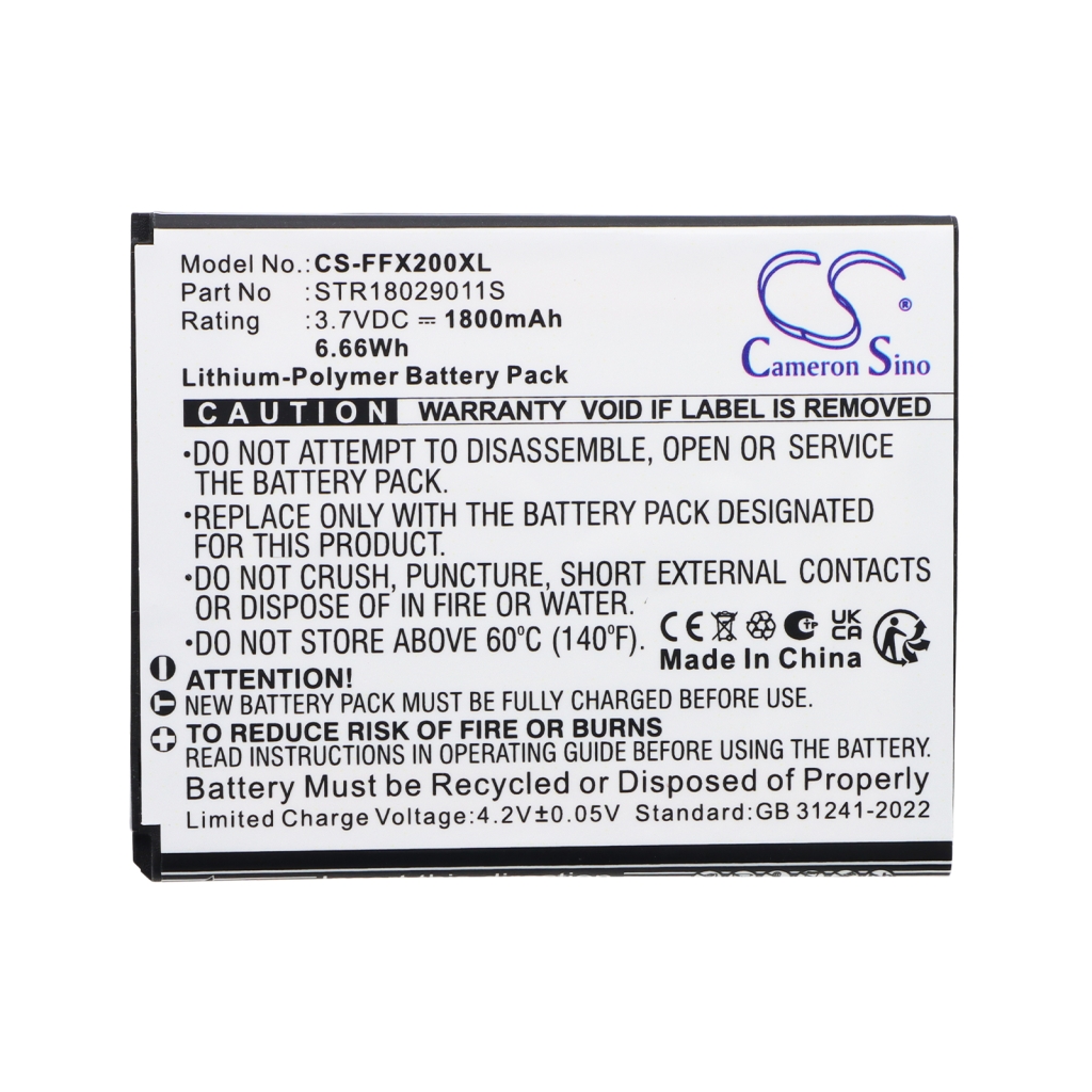 Batterie compatible avec Famoco CS-FFX200XL