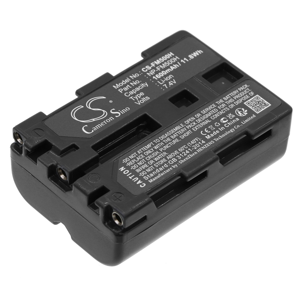 Remplacement de batterie compatible pour Sony NP-FM500H
