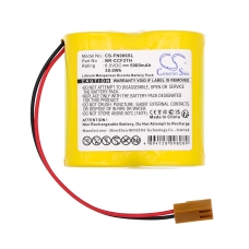 Compatible battery replacement for Cutler hammer A06B-0073-K001,A06B-6073-K001,A06B-6073-K005,A98L-0001-0902,A98L-0031-00011...