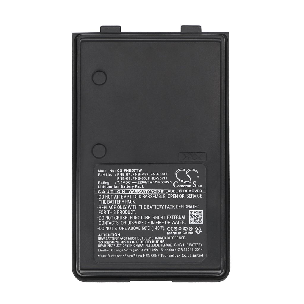 Battery Replaces FNB-V57H