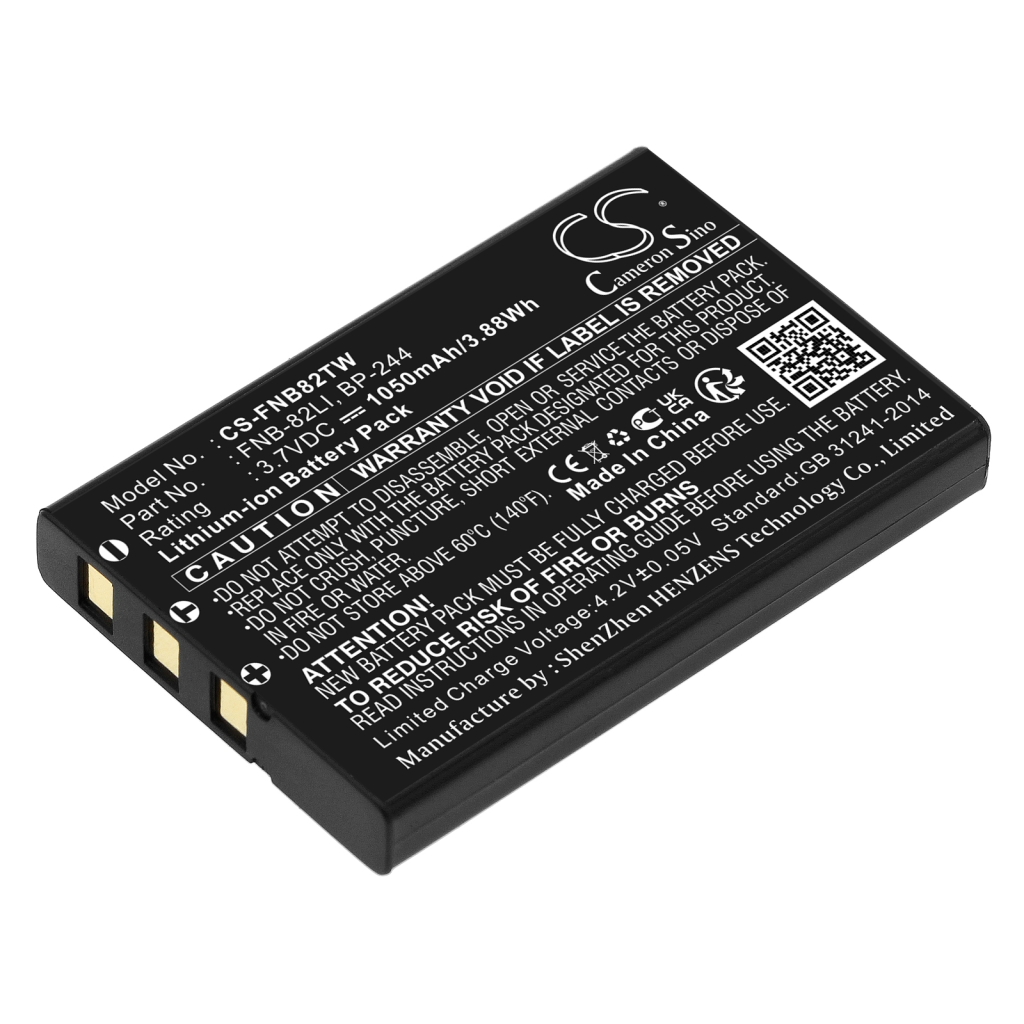 Camera Battery JAY-tech CS-FNB82TW