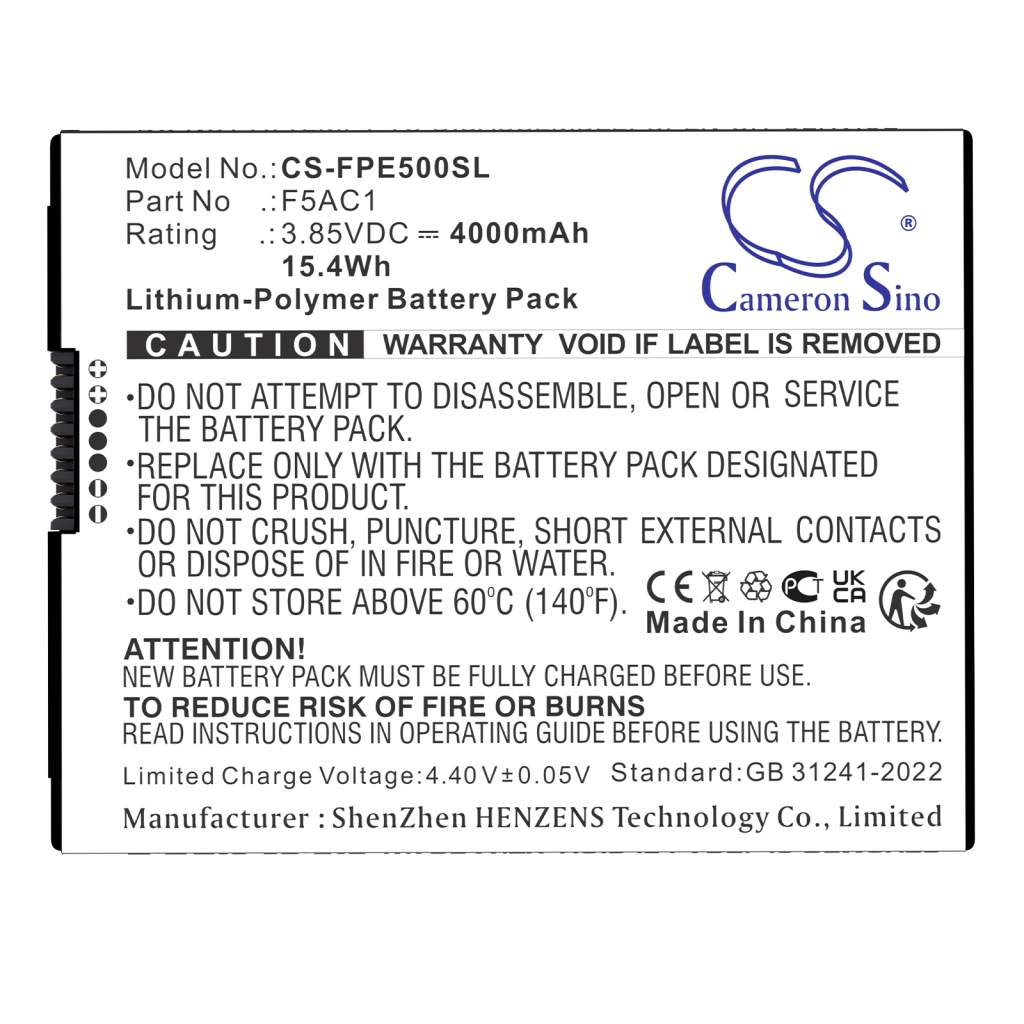 Remplacement de batterie compatible pour Fairphone F5AC1