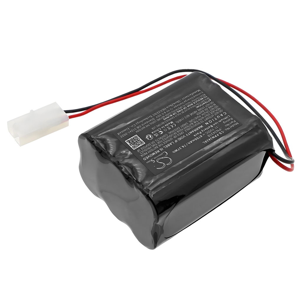Batteries for sports equipment Foxpro x1