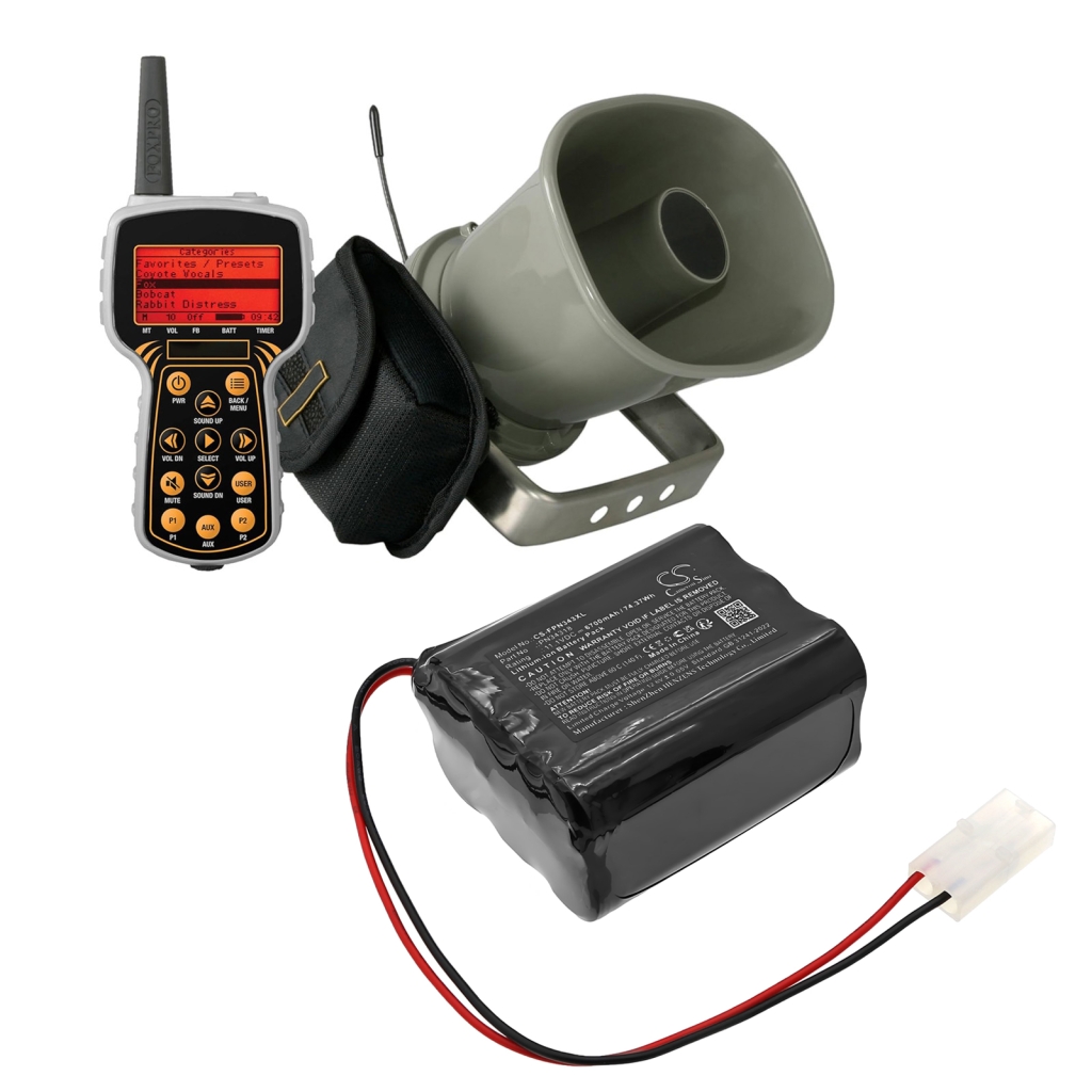 Batteries for sports equipment Foxpro x1