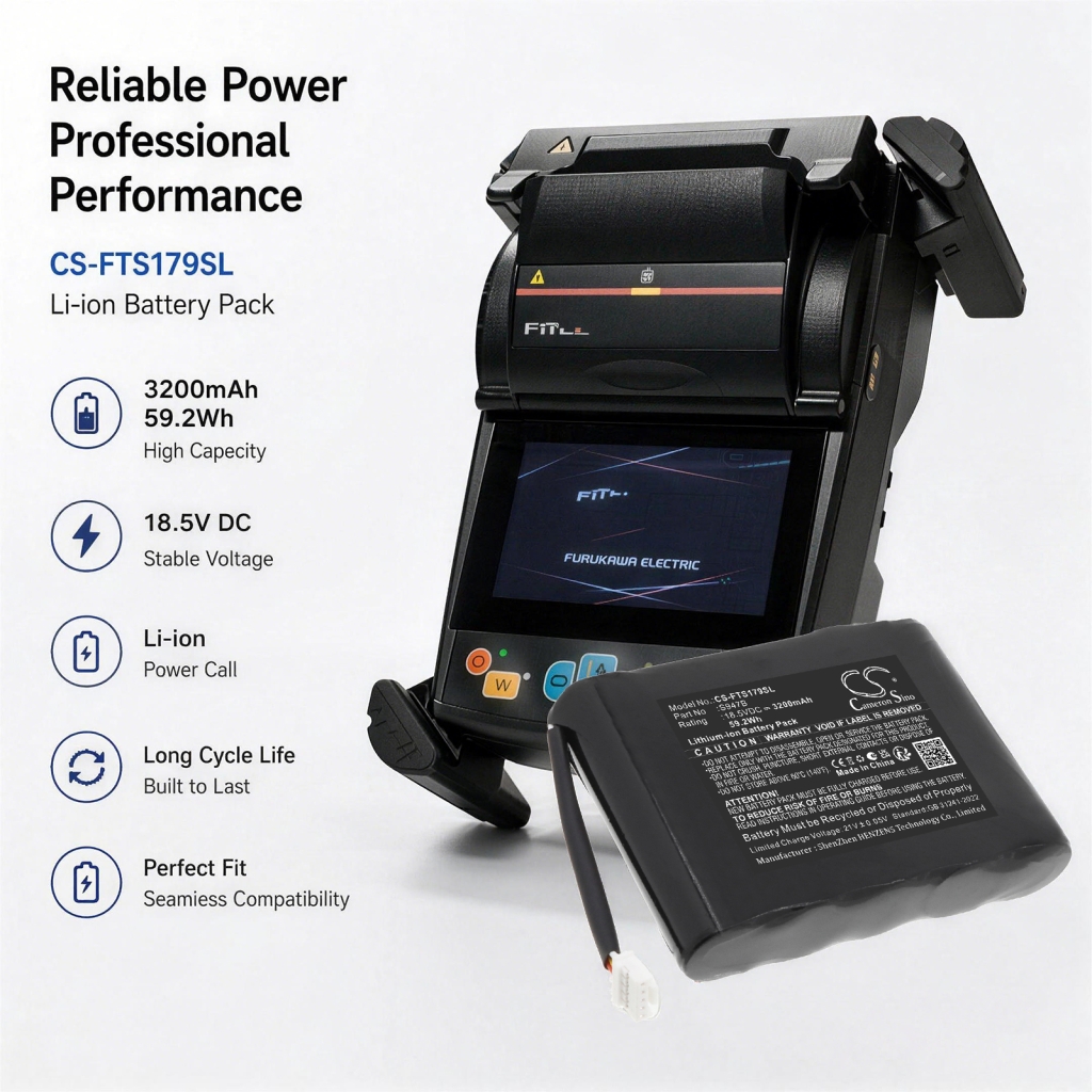 Batterie compatible avec Fitel CS-FTS179SL