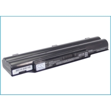 Compatible battery replacement for FUJITSU CP477891-01,FMVNBP186,FPCBP250,FPCBP250AP,FPCBP274...