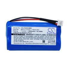 Remplacement de batterie compatible pour Fresenius 110320-O,179033,179033-R0,179033-R2,88888749...