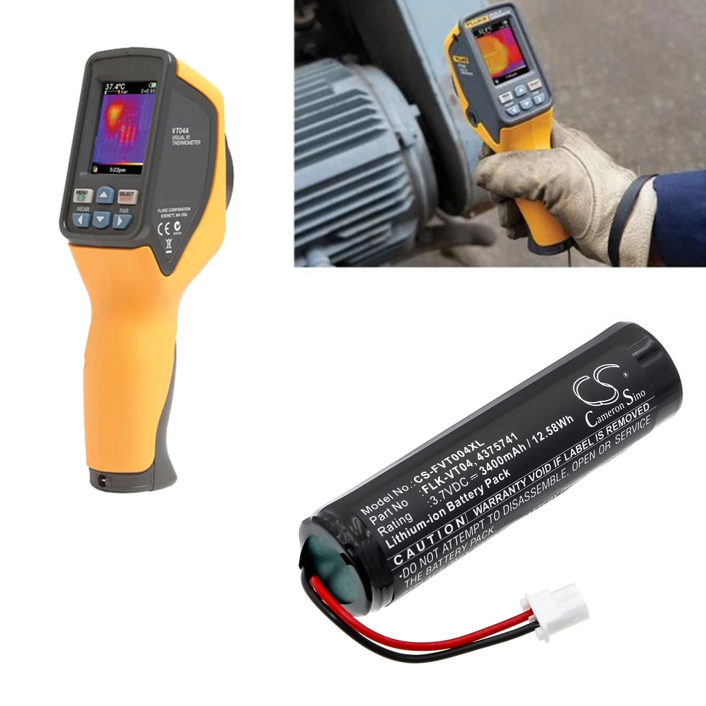 Batterie industrielle Fluke VT04 IR Thermometer
