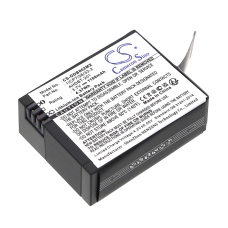 Remplacement de batterie compatible pour GoPro 1ICP7/26/33-2,601-00724-00A,AHDBT-201,AHDBT-301,AHDBT-302...