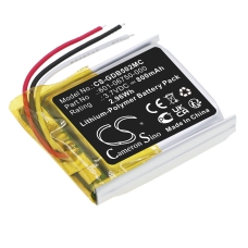 Remplacement de batterie compatible pour GoPro 601-06750-000,601-06750-101,601-10257-000