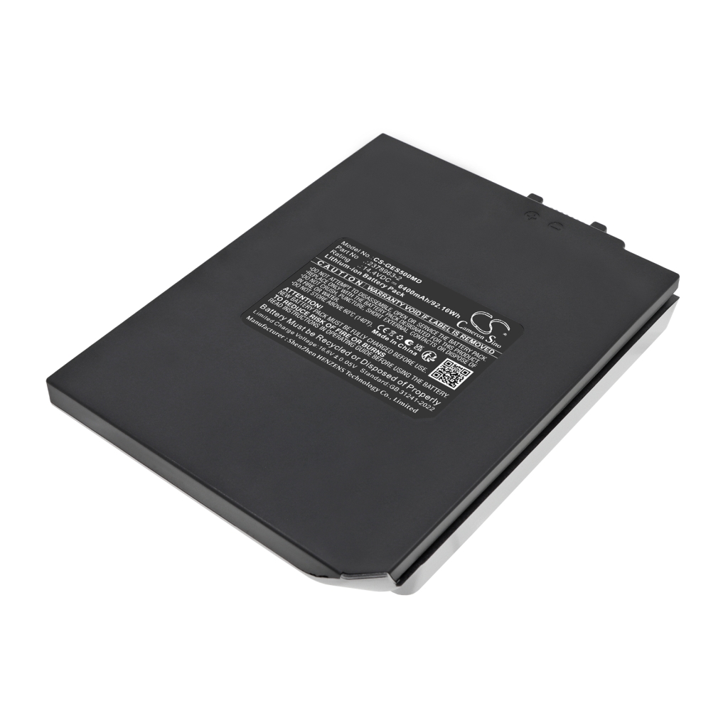 Cameron Sino CS-GES500MD vue du pack batterie: 14,4V 6400mAh Li-ion, pour appareil d’échographie médical