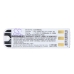 Batterie compatible avec Garmin CS-GM4SL