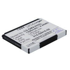 Remplacement de batterie compatible pour Garmin 010-00916-00,010-00916-00-GA
