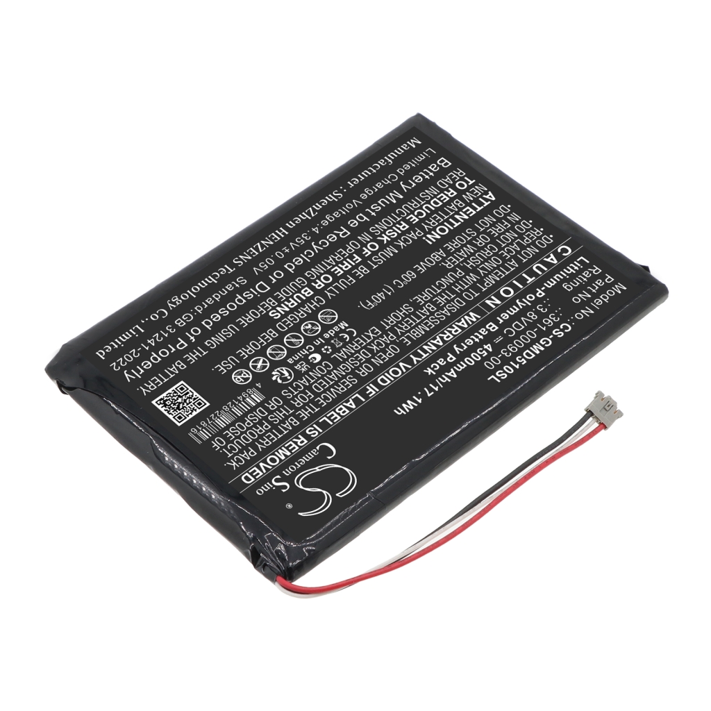 Batterie compatible avec Garmin CS-GMD510SL