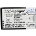 Remplacement de batterie compatible pour Garmin 010-11599-00,010-11654-03