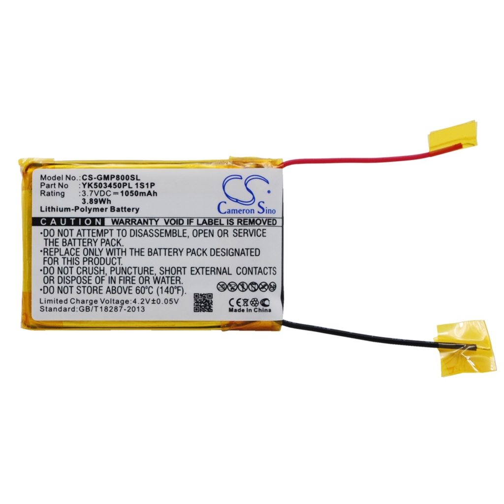 MP3, MP4, MP4, PMP Batterie Grundig CS-GMP800SL