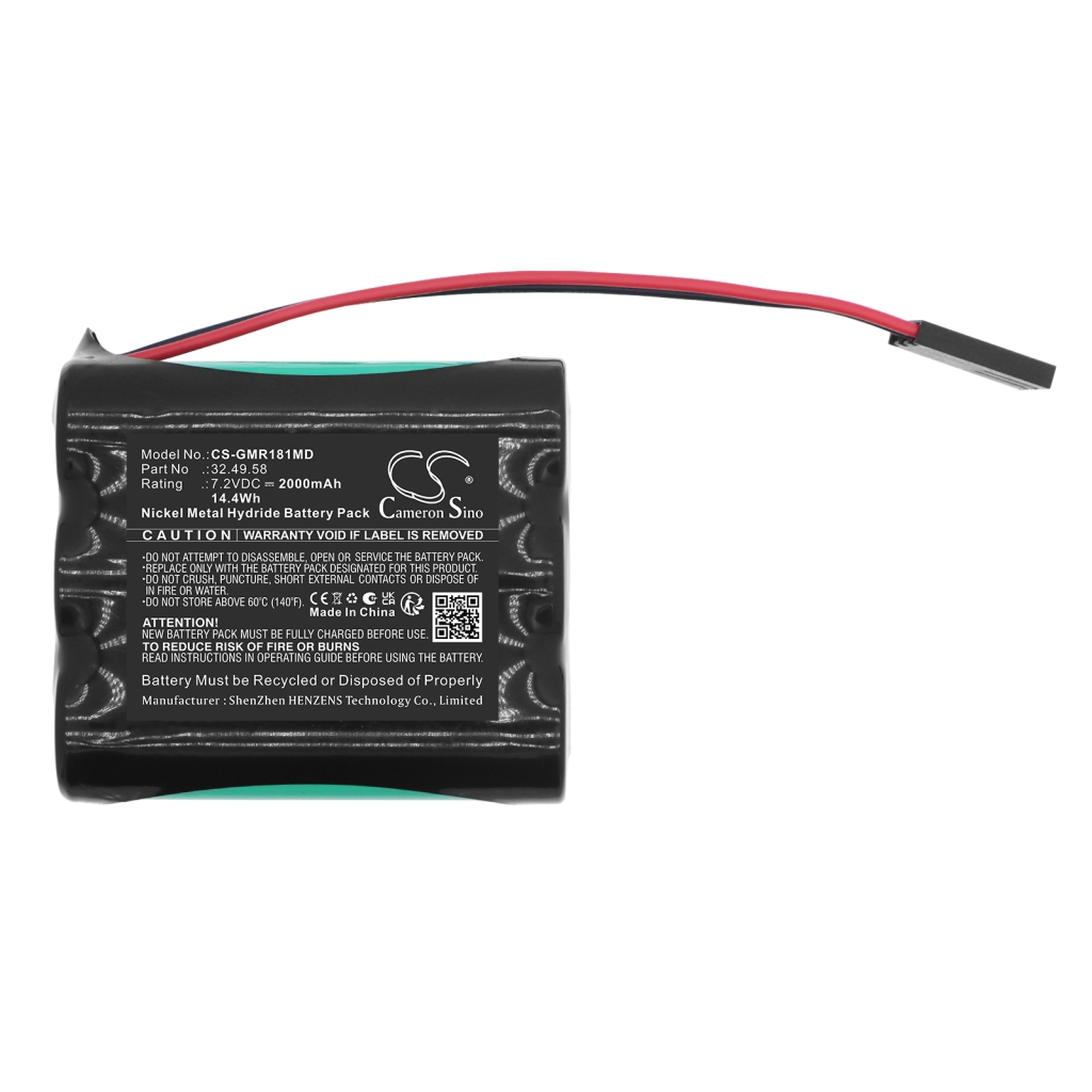 Battery compatible with Gretagmacbeth CS-GMR181MD