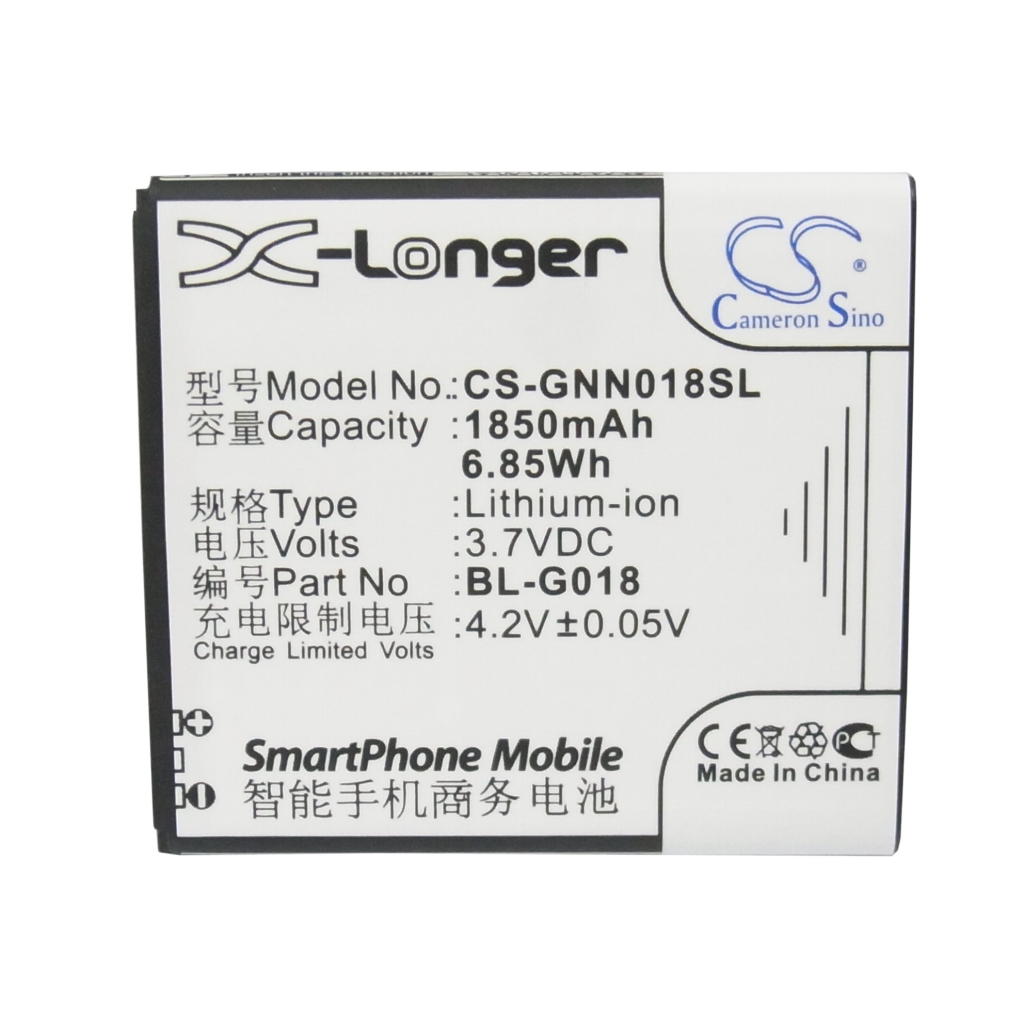 Batterie compatible avec GIONEE Fly Ngm CS-GNN018SL