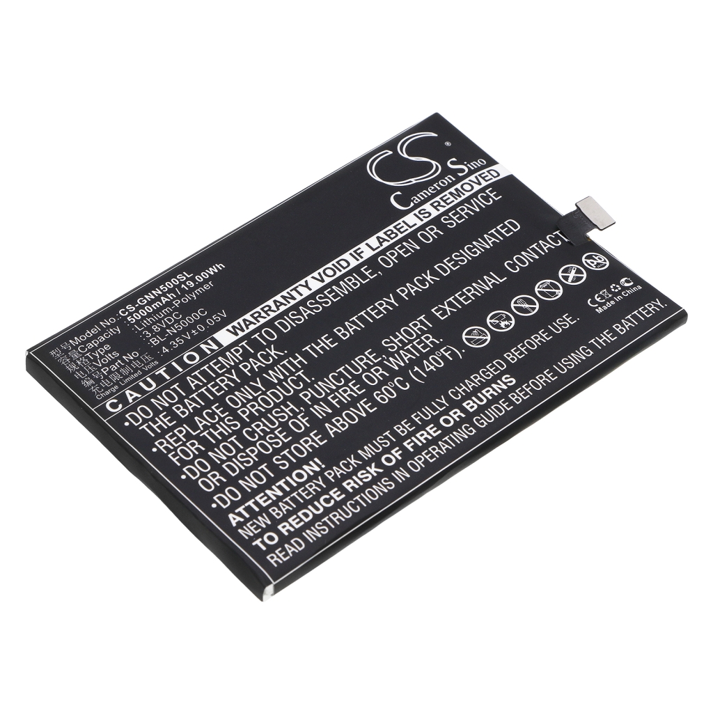 Batterie de téléphone portable GIONEE CS-GNN500SL