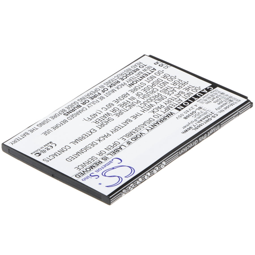 Batterie compatible avec GIONEE CS-GNT100SL