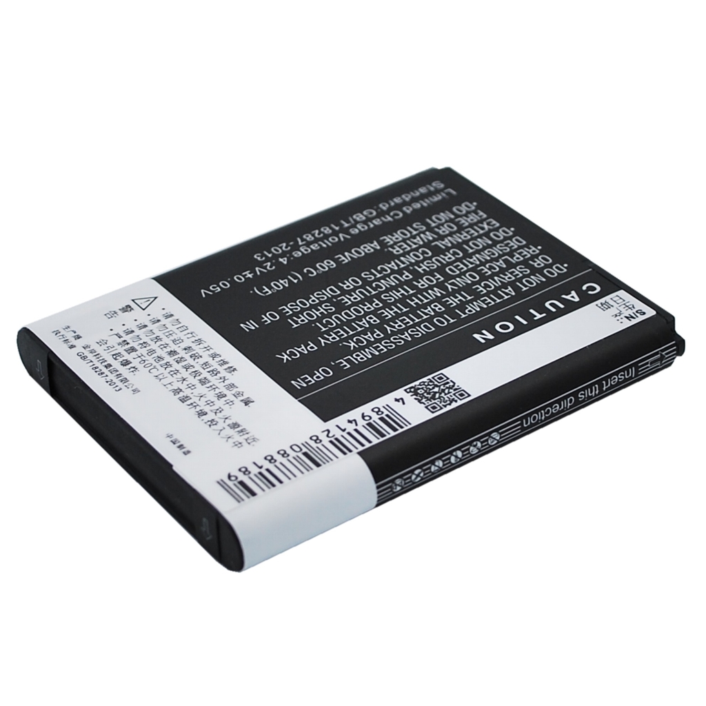 Cameron Sino X-Longer CS-GNV100SL vue arrière inclinée, texte CAUTION et code-barres