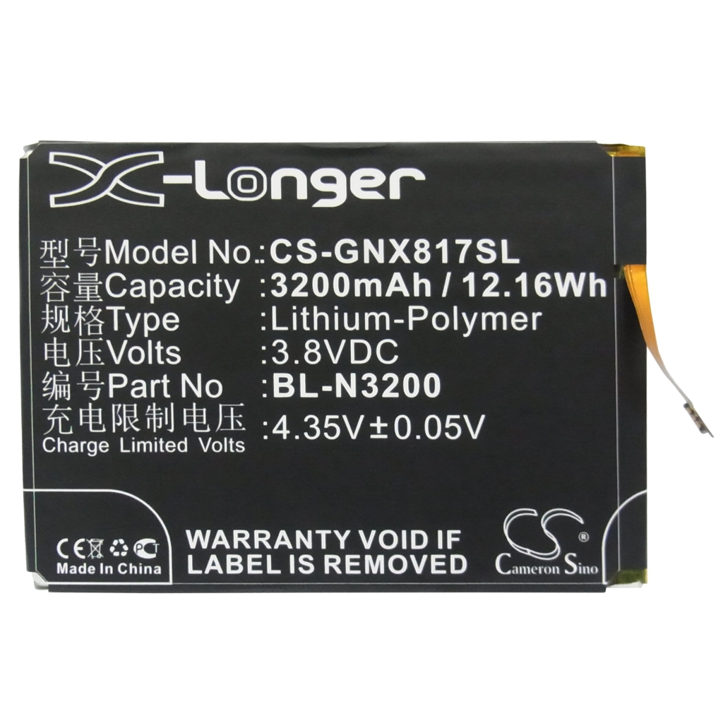 Batterie compatible avec GIONEE CS-GNX817SL