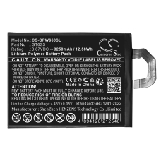 Remplacement de batterie compatible pour Google GT6SS