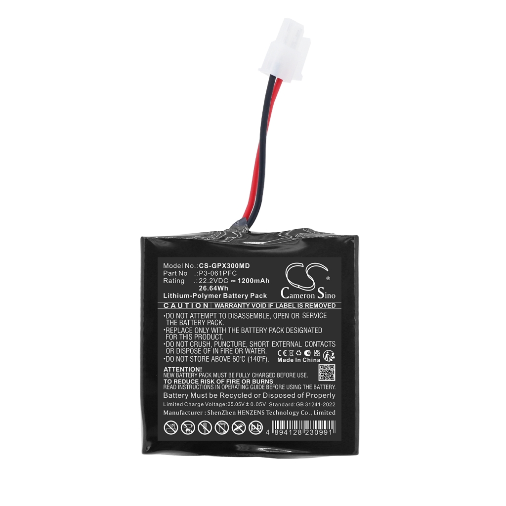 Batterie compatible avec Genoray CS-GPX300MD