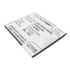 Remplacement de batterie compatible pour GSmart BL-182