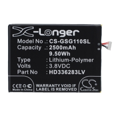 Remplacement de batterie compatible pour Green orange HD336283PLV