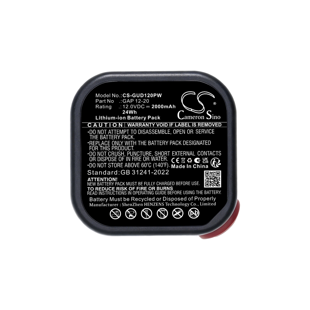 Batterie compatible avec Gude CS-GUD120PW