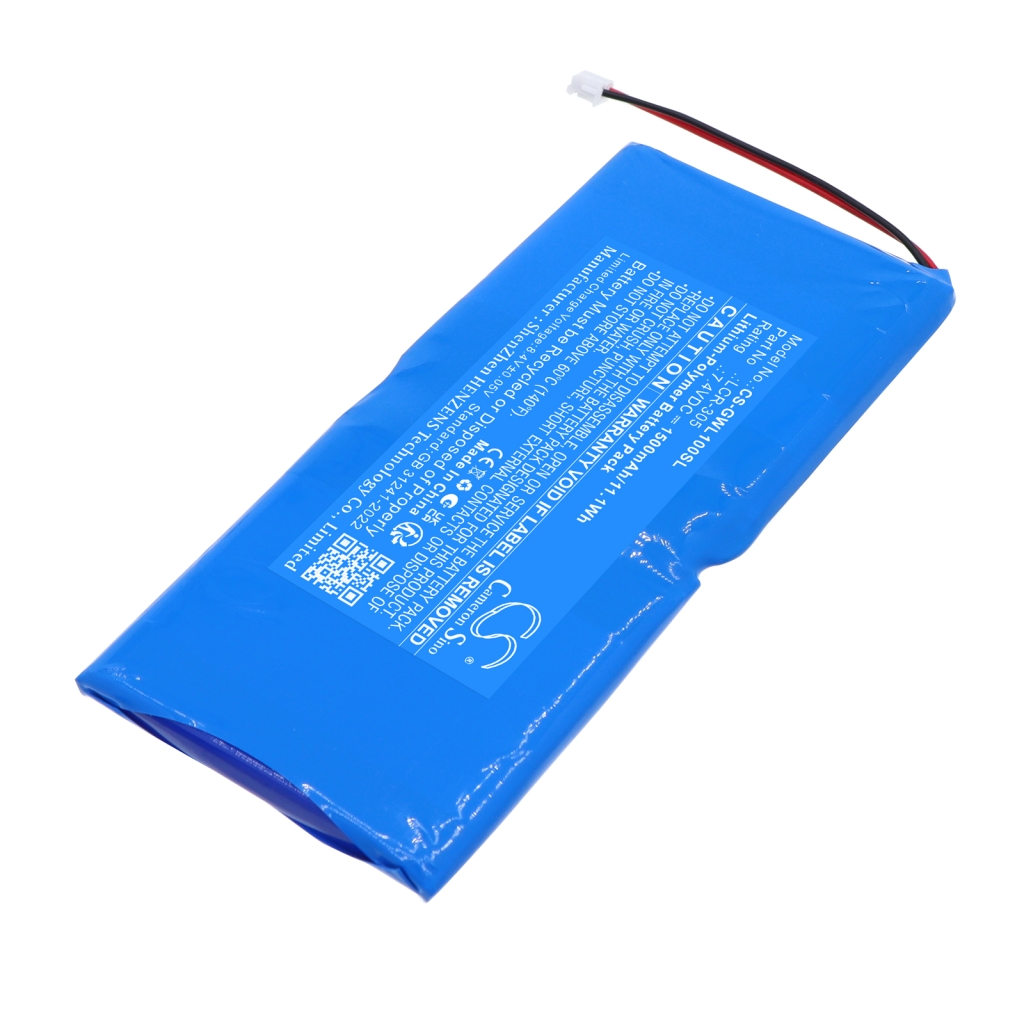 Batterie compatible avec Gw instek CS-GWL100SL