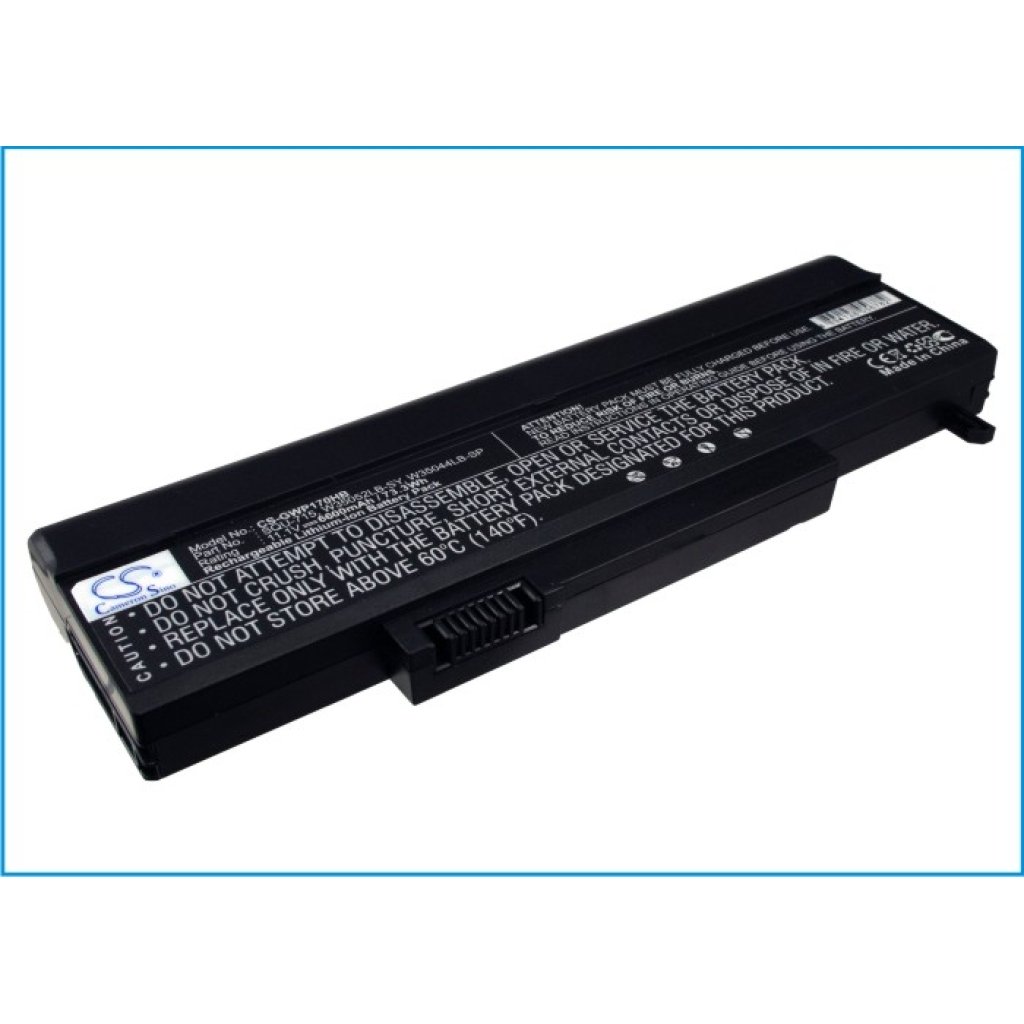 Batterie pour ordinateur portable Gateway CS-GWP170HB