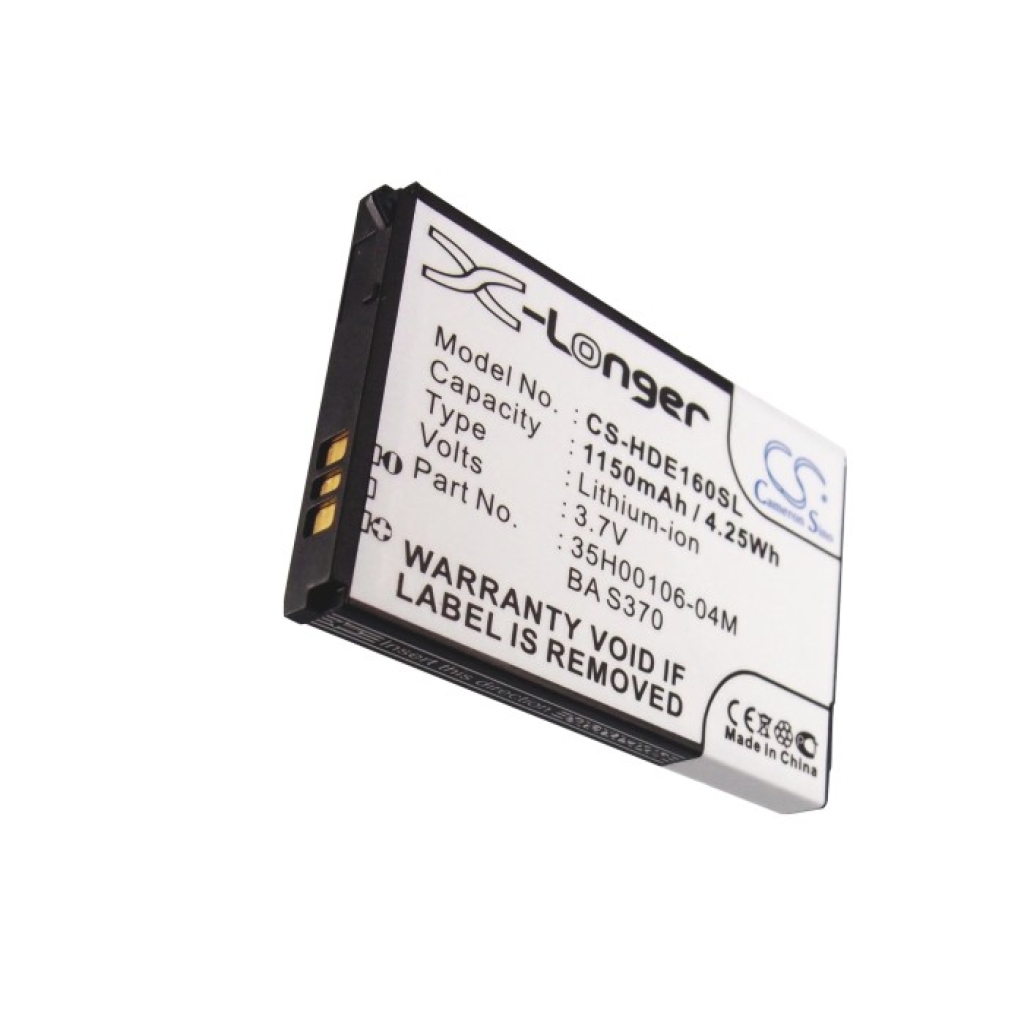 Batterie compatible avec HTC T-Mobile CS-HDE160SL