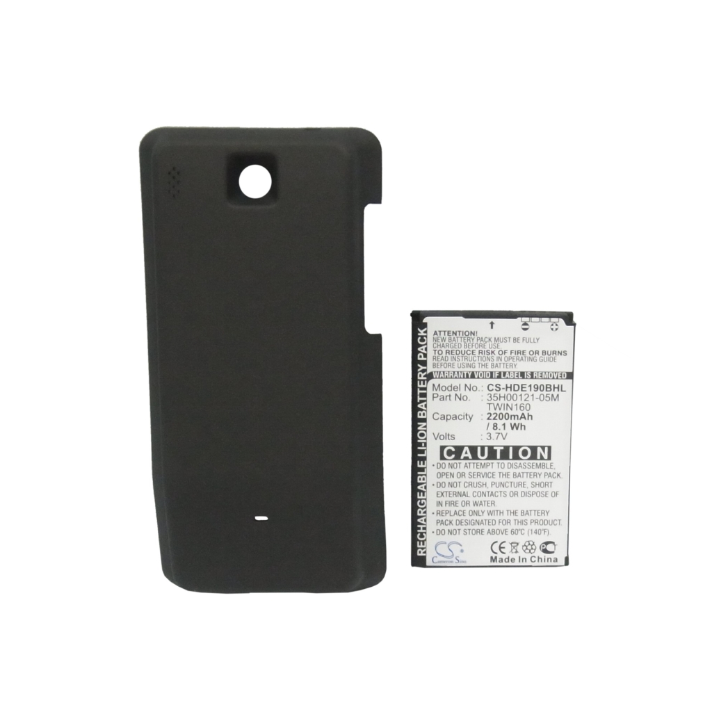 Batterie compatible avec HTC T-Mobile DOPOD CS-HDE190BHL