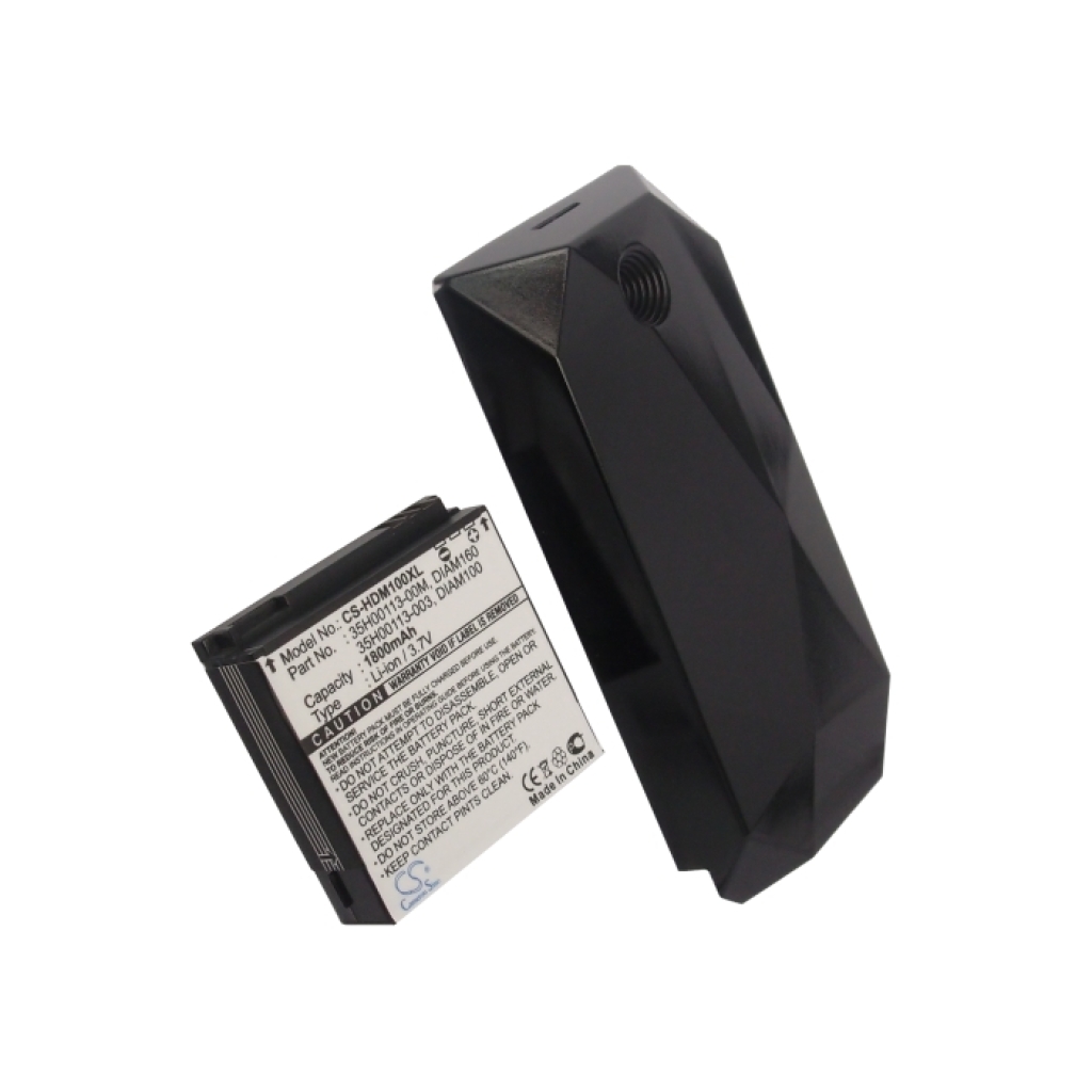 Cameron Sino CS-HDM100XL vue arrière inclinée, pour HTC Diamond, étiquette lisible