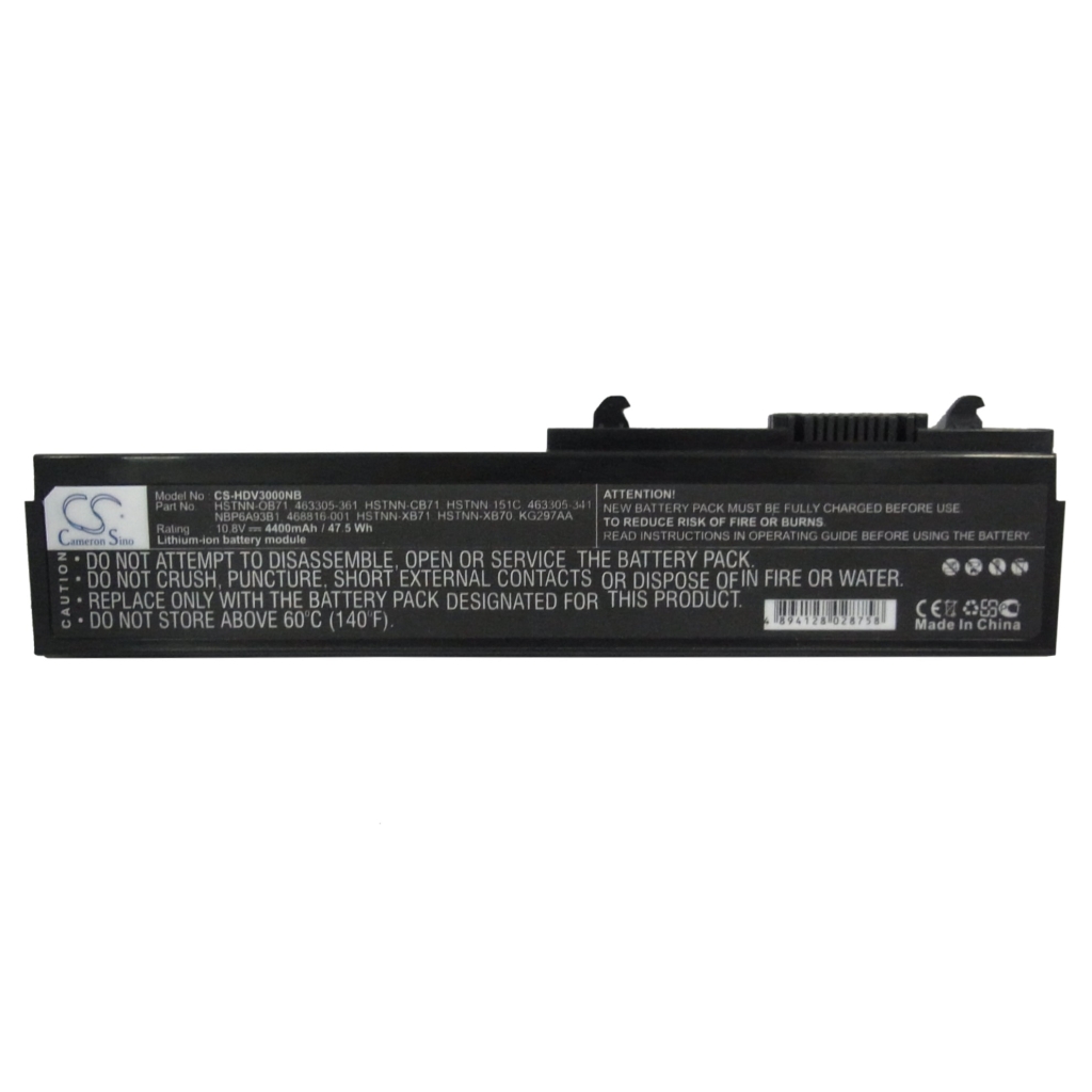 Notebook battery HP Pavilion dv3111tx