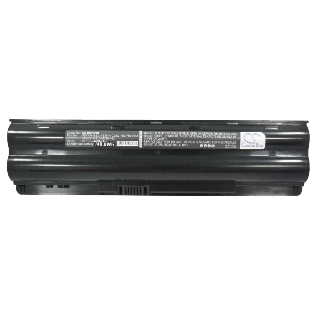 Étiquette avant Cameron Sino CS-HDV3NB 10,8V 4400mAh 48,8Wh Li-ion
