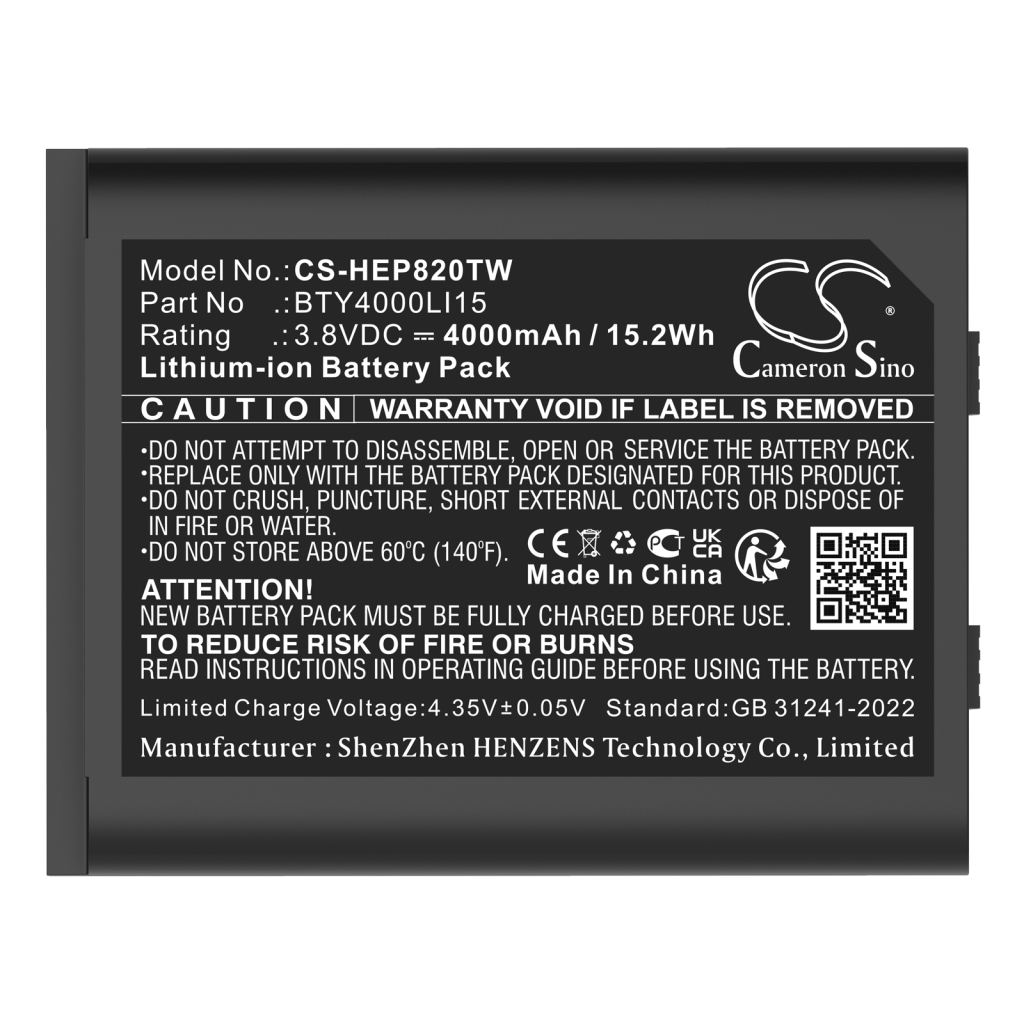 Batterie radio bidirectionnelle Td tech CS-HEP820TW
