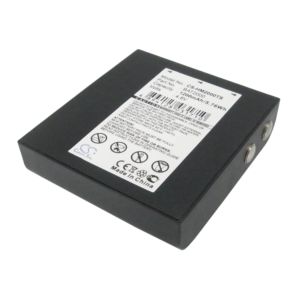 Batterie de casque d'écoute sans fil HME CS-HM2000TS
