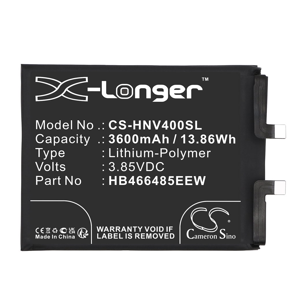 Remplacement de batterie compatible pour Huawei HB466485EEW