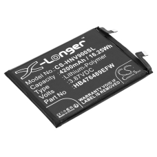 Remplacement de batterie compatible pour Honor HB476489EFW