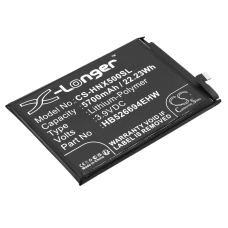 Remplacement de batterie compatible pour Honor HB526694EHW