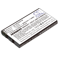 Remplacement de batterie compatible pour Hytera BL2202