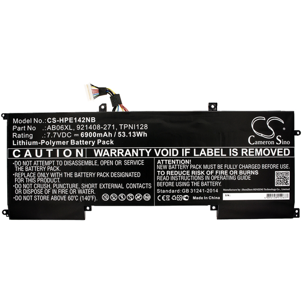 Batterie pour ordinateur portable HP CS-HPE142NB