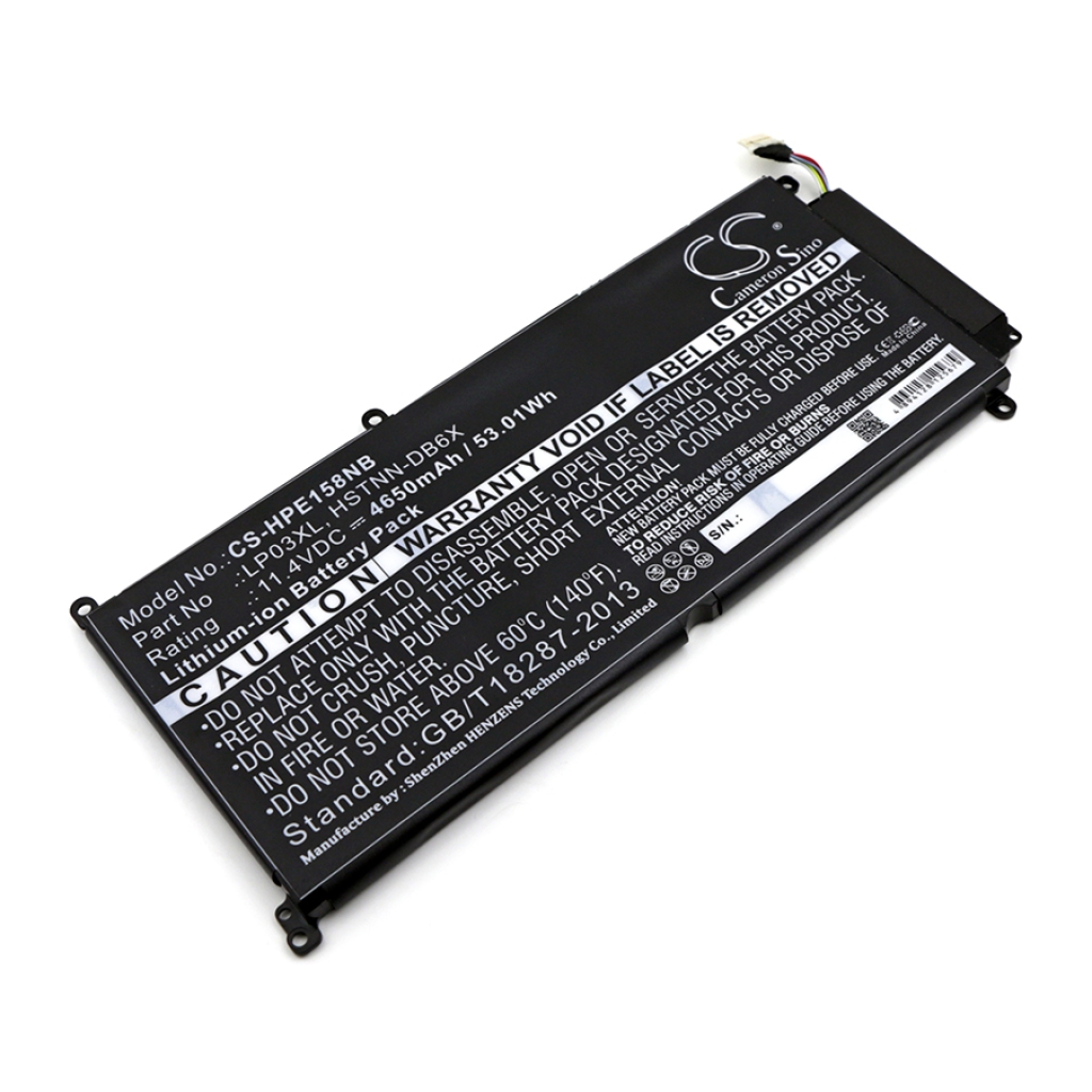 Batterie pour ordinateur portable HP CS-HPE158NB